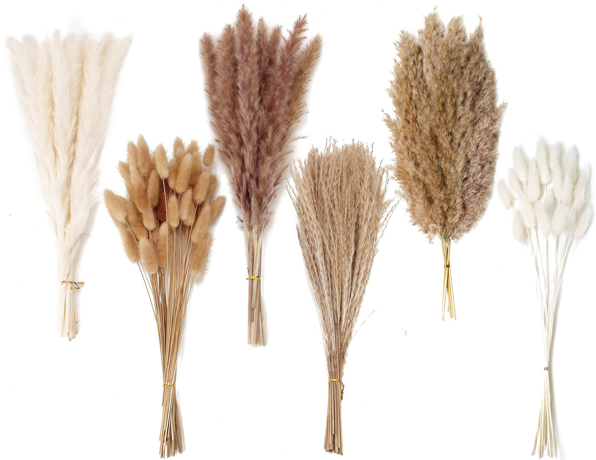 Natural Pampas Grass Bouquet for Wedding & Party Decor