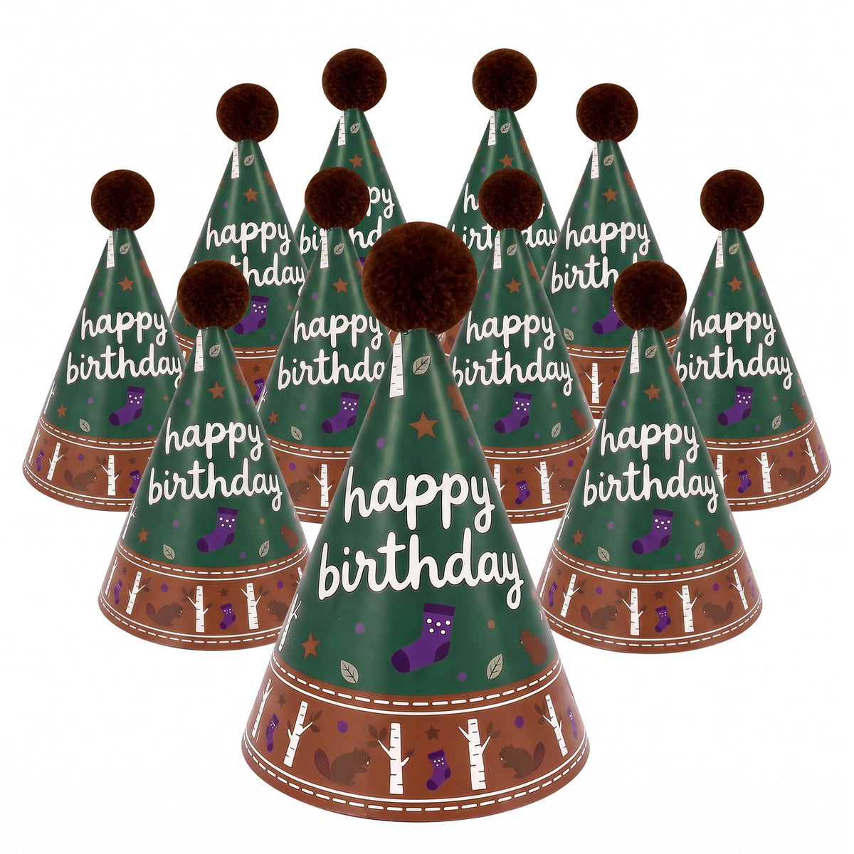 Mini Kids Birthday Party Hats, Assorted DIY Set