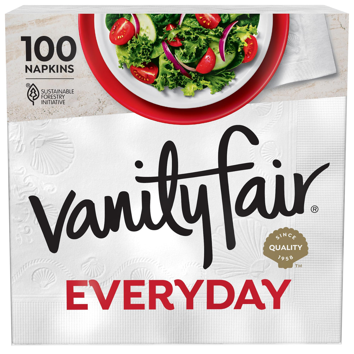 Vanity Fair Everyday Disposable Napkins for Parties & Events