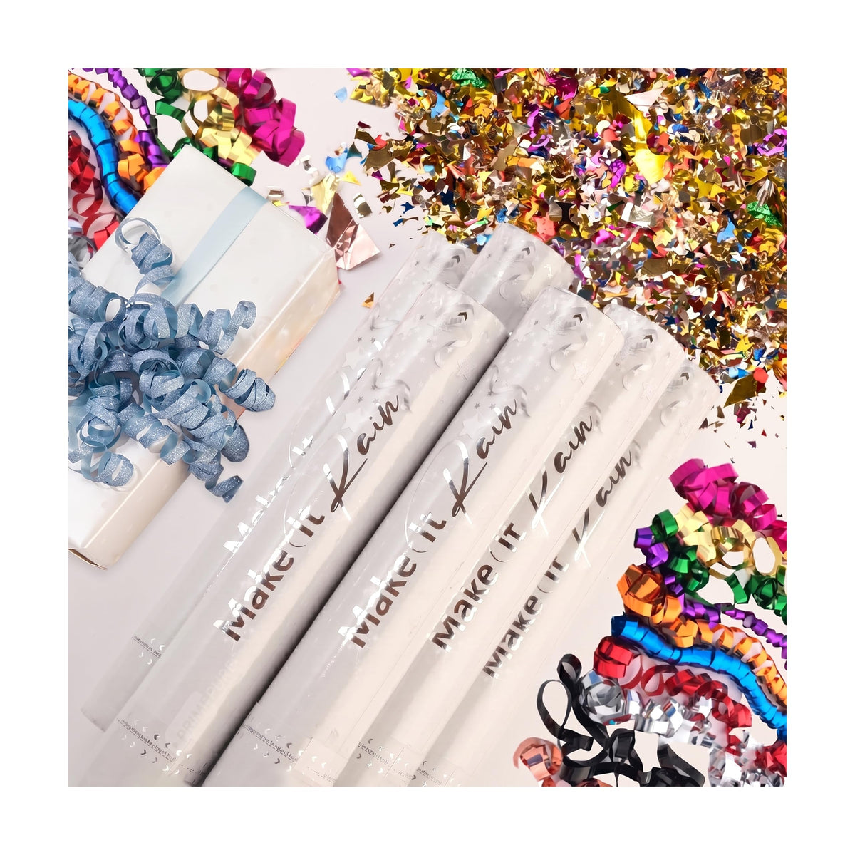 Confetti Cannon Party Poppers for Celebrations