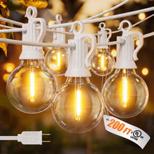 Dimmable G40 LED Outdoor String Lights for Patio Events