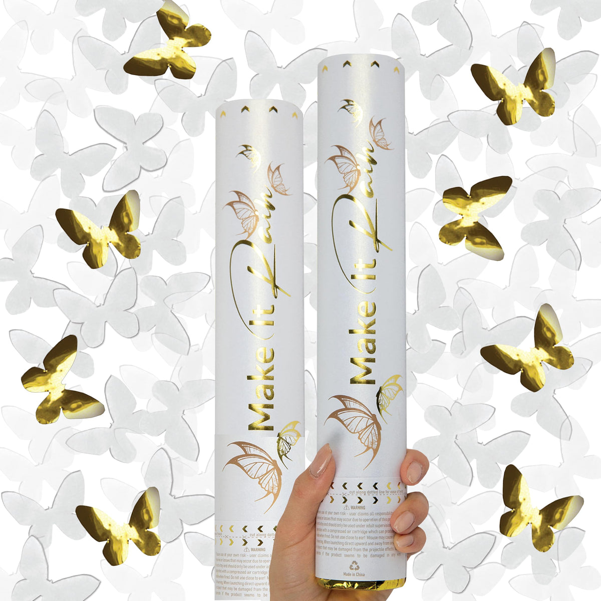 Confetti Cannon Party Poppers for Celebrations