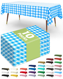 Disposable Plastic Tablecloth for Parties & Events
