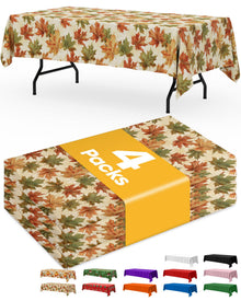 Disposable Plastic Tablecloth for Parties & Events