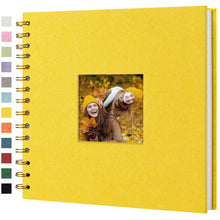 Linen Scrapbook Photo Album for Weddings & Memories