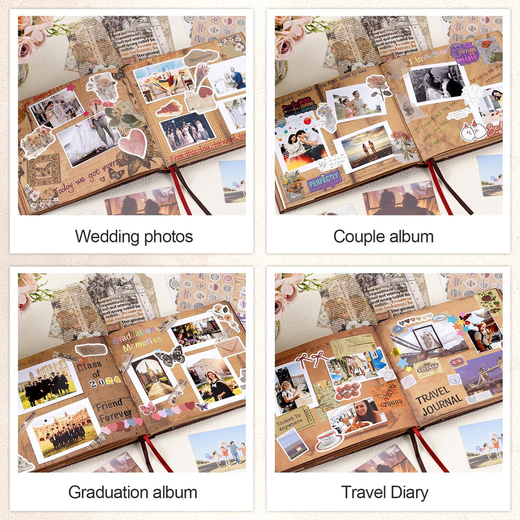 Our Adventure Book Scrapbook Photo Album for Memories