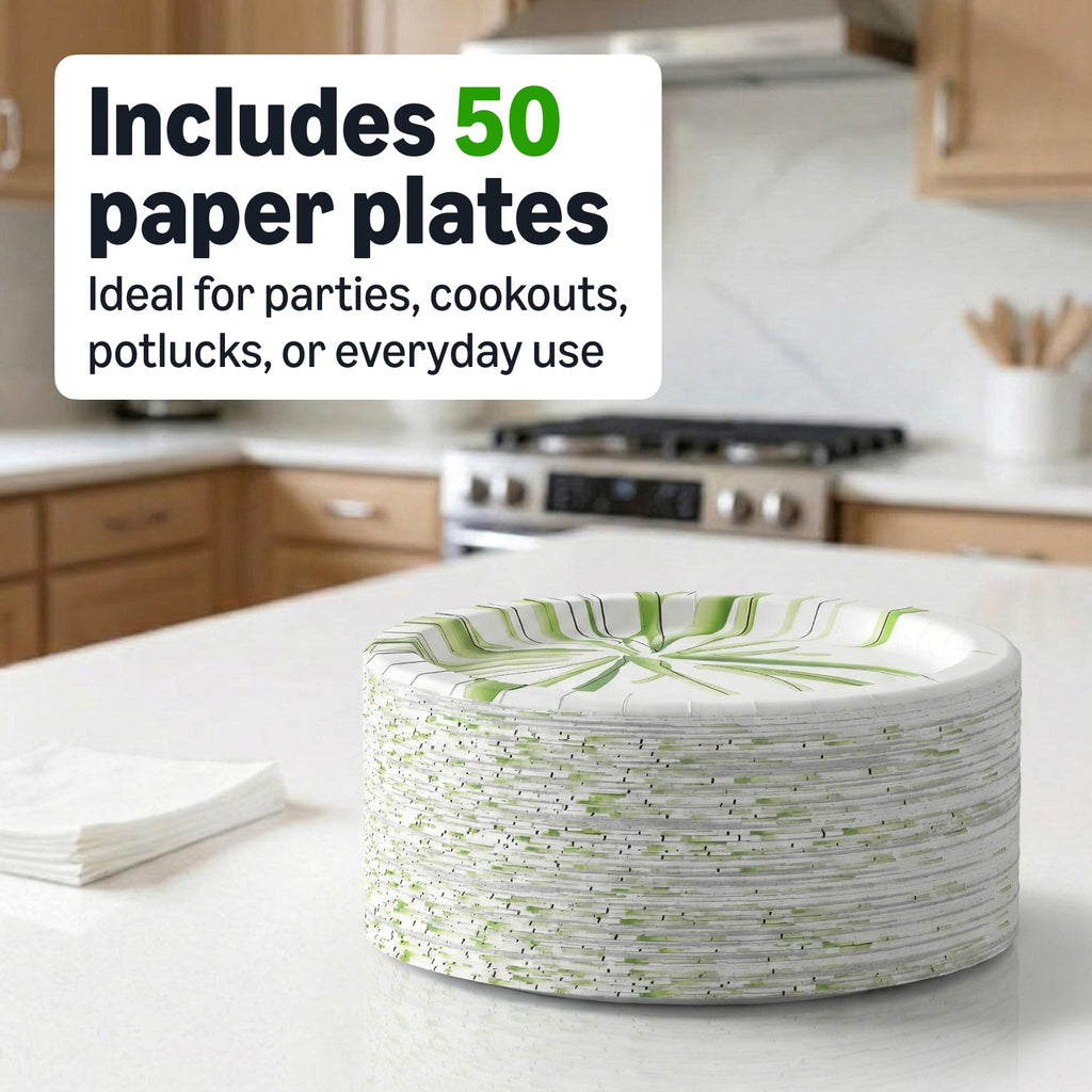Amazon Basics-Everyday Paper Plates