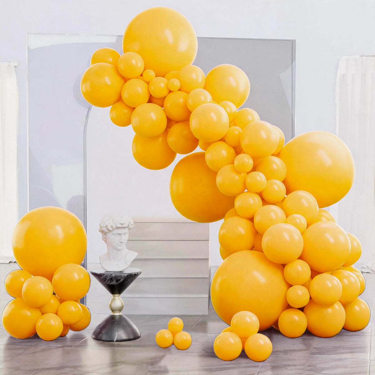 140-Piece Mixed-Size Balloon Pack for Party Decorations