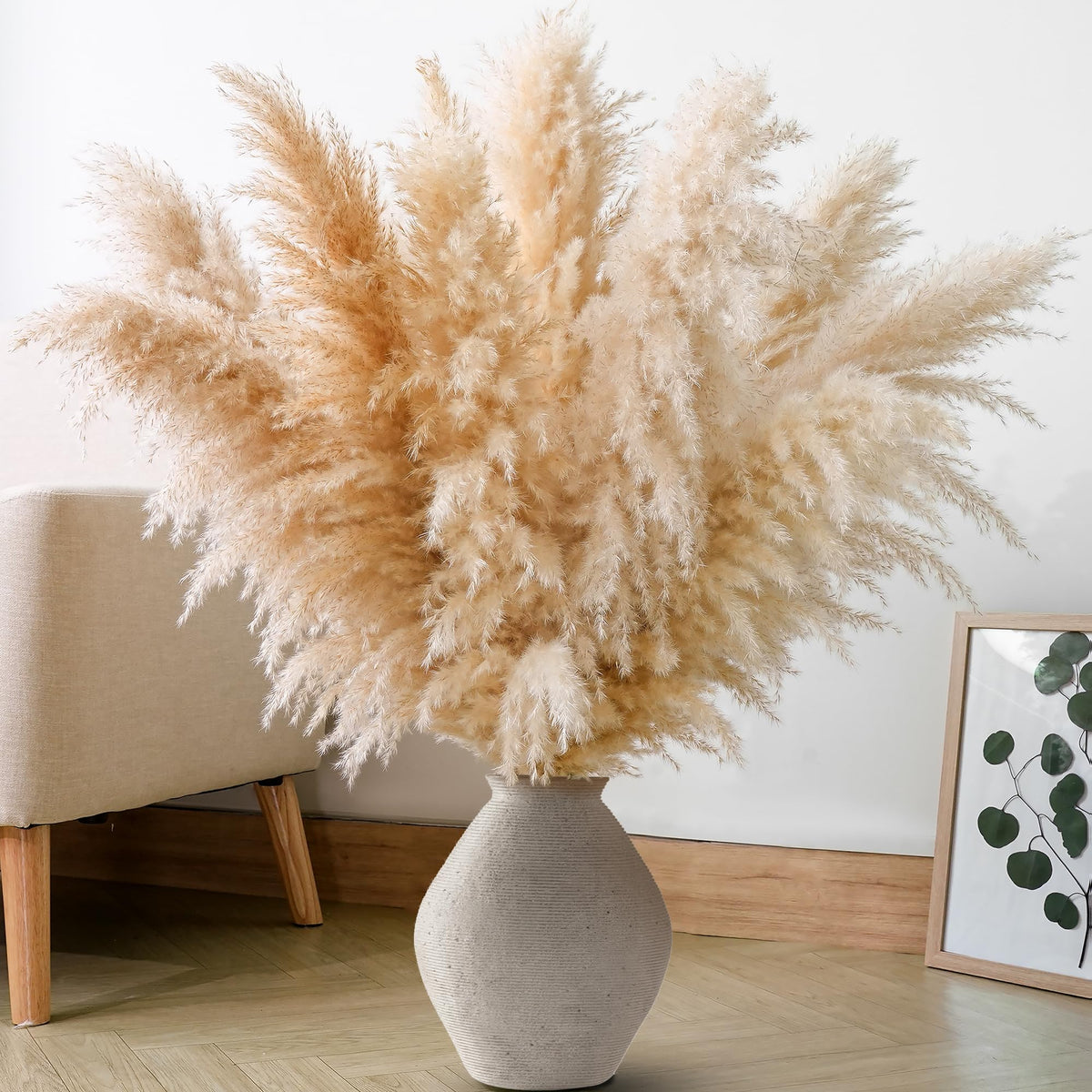 Natural Pampas Grass Bouquet for Wedding & Party Decor