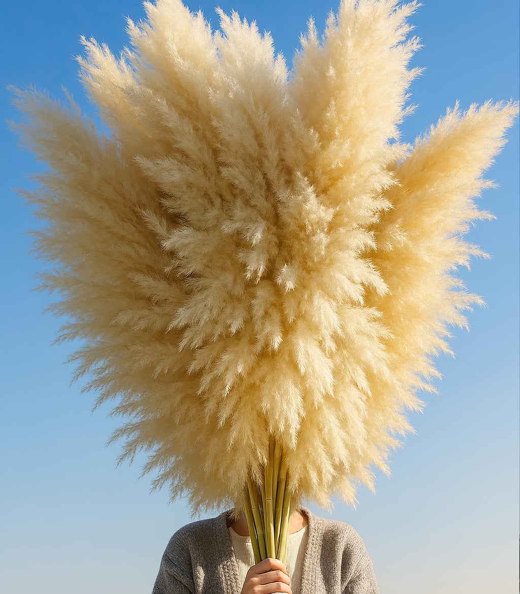 Natural Pampas Grass Bouquet for Wedding & Party Decor