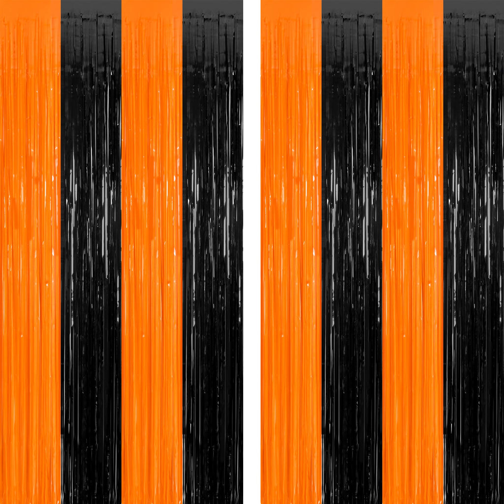 Colorful Foil Fringe Backdrop Curtain for Party Photos