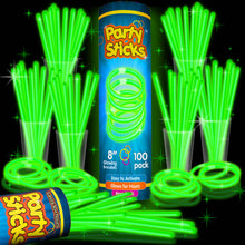 Glow Sticks with Neon Bracelets & Necklaces for Parties