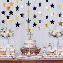 130-Foot Star Garland Banner for Parties & Event Decor