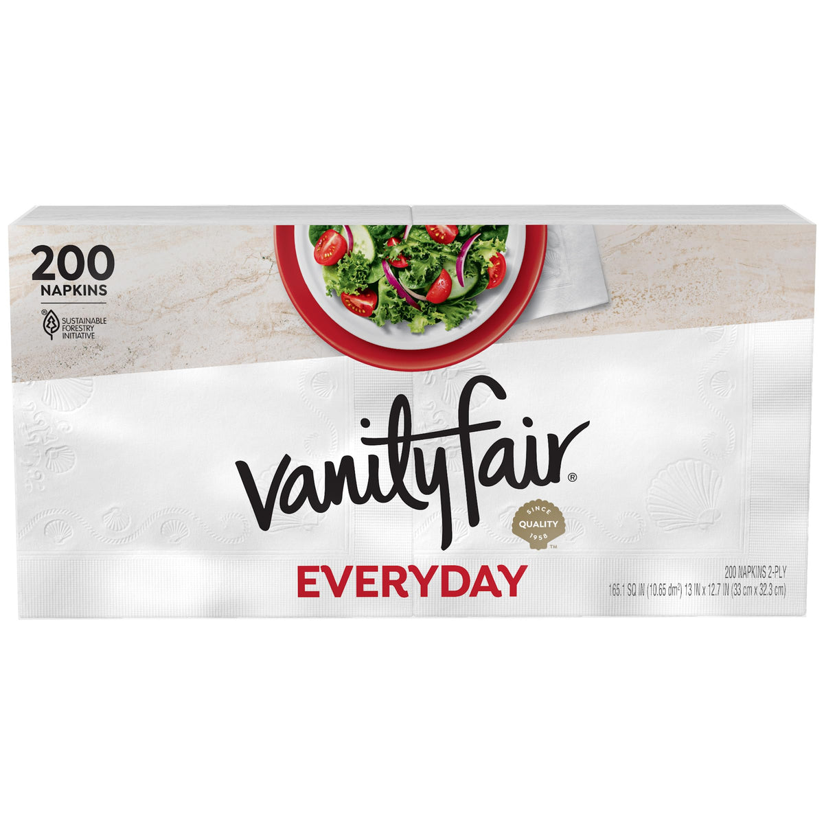 Vanity Fair Everyday Disposable Napkins for Parties & Events