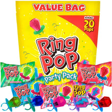 30-Count Ring Pop Lollipops Variety Pack for Party Favors