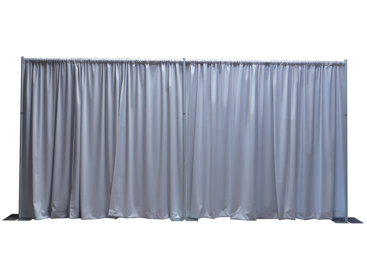 8 x 20 ft Adjustable Pipe & Drape Backdrop Divider Kit