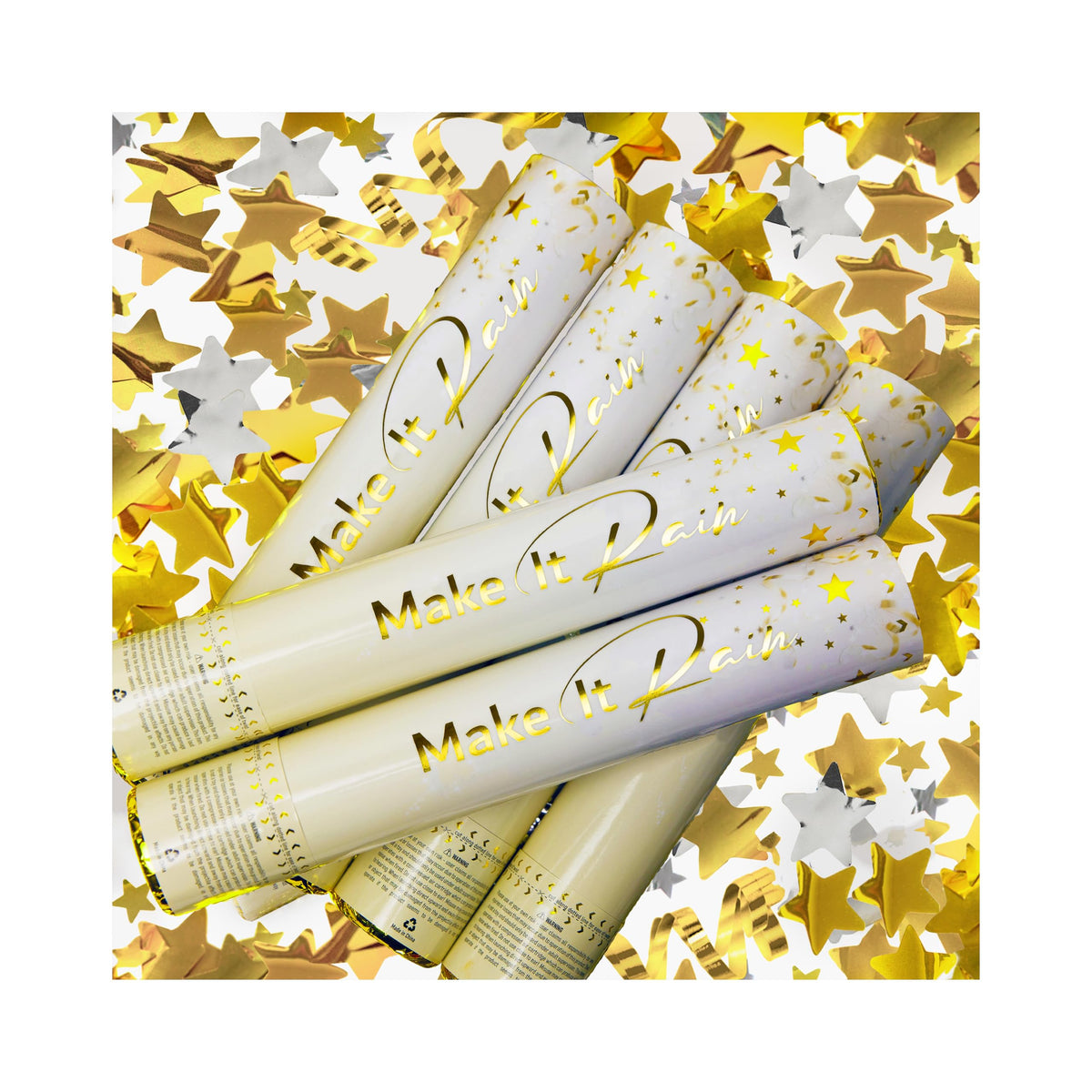 Confetti Cannon Party Poppers for Celebrations