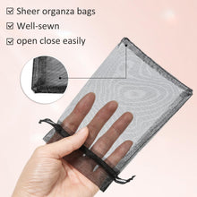 4 x 4.7-Inch Sheer Organza Favor Bags for Weddings