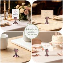 16-Piece Gold Table Card Holders for Weddings & Events
