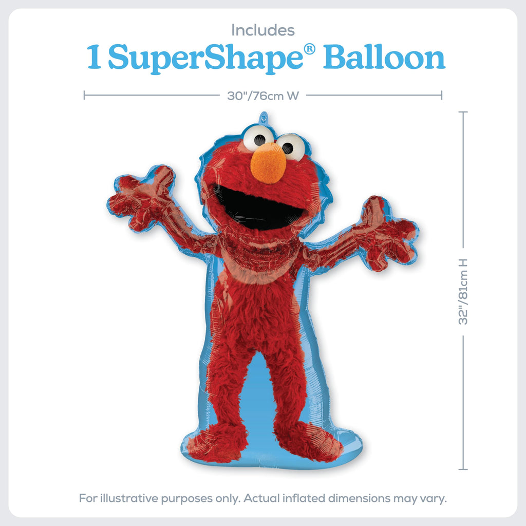 Sesame Street Elmo & Cookie Monster 2nd Birthday Balloon Set