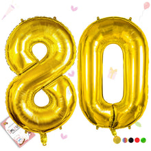 40-Inch Jumbo Foil Number Balloon for Birthday Parties