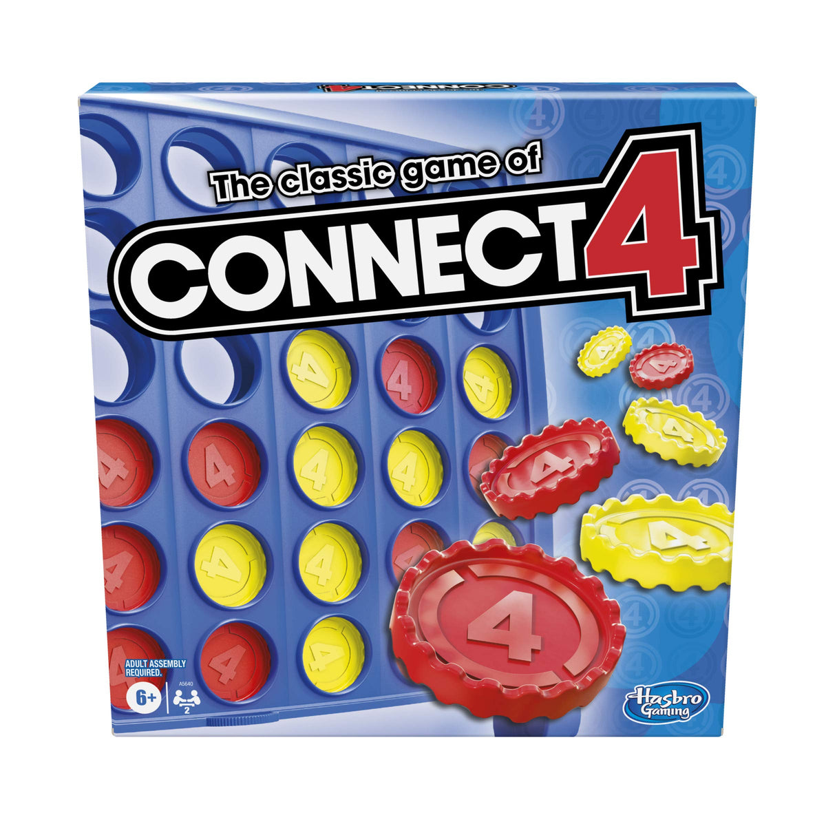 Connect 4 Classic Strategy Board Game for Two Players