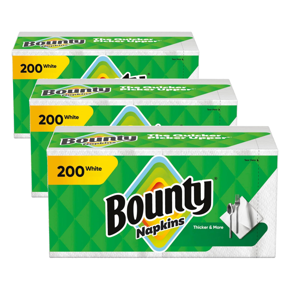 Bounty Disposable Paper Napkins for Parties & Events