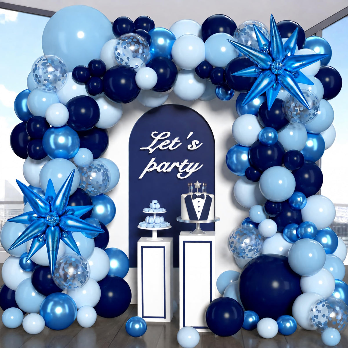 Balloon Garland Arch Kit for Birthday & Wedding Parties