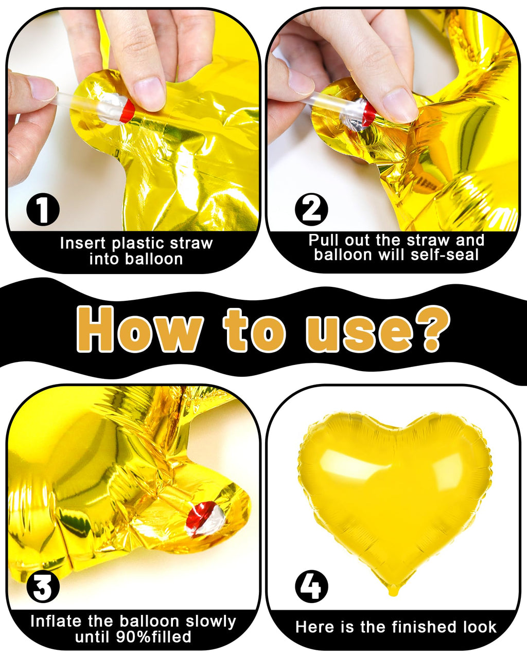 Happy Birthday Banner & Balloon Party Decoration Set