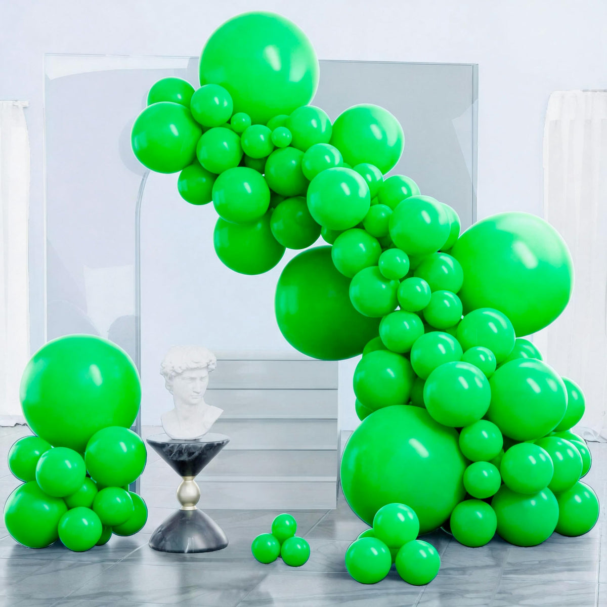 140-Piece Mixed-Size Balloon Pack for Party Decorations