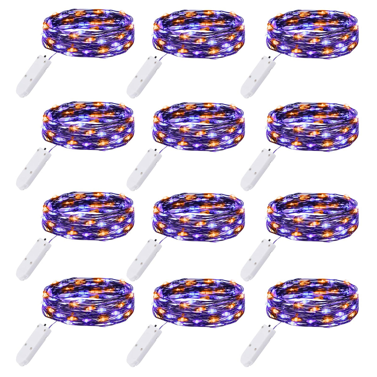 7-Foot Battery-Operated LED Fairy String Lights for Events