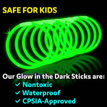 Glow Sticks with Neon Bracelets & Necklaces for Parties