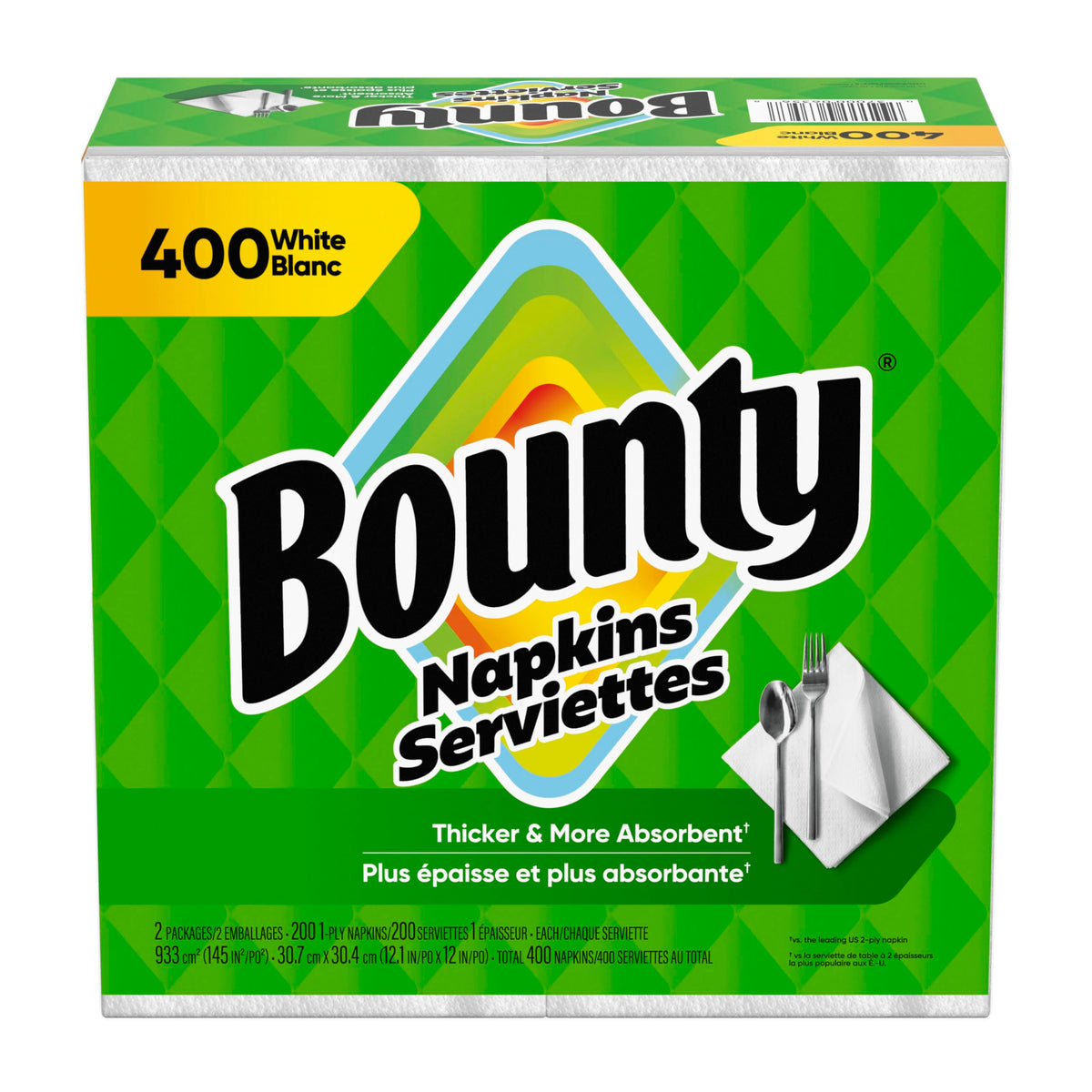 Bounty Disposable Paper Napkins for Parties & Events