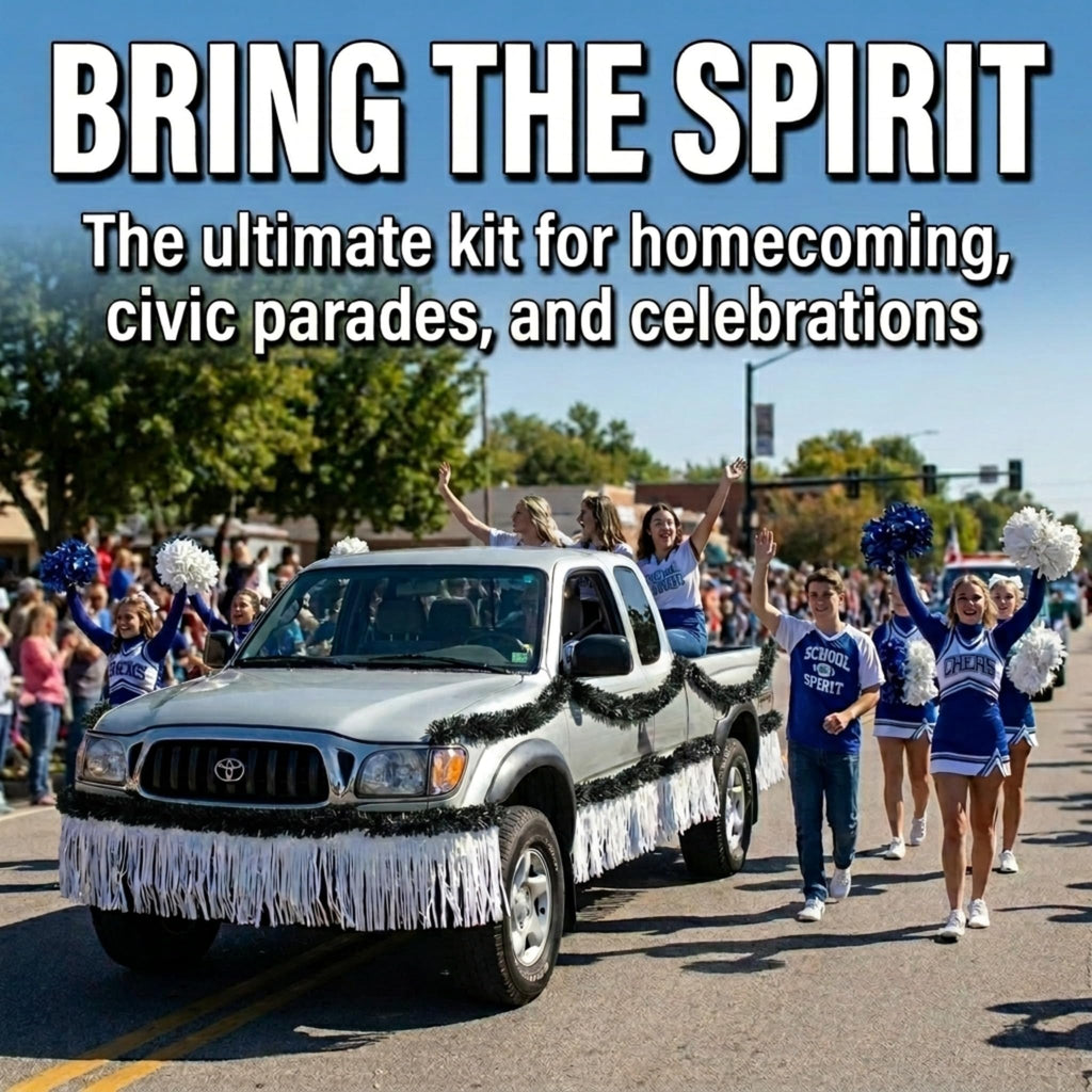 7-Piece Two-Color Vinyl Parade Truck Decorating Kit