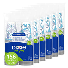 156-Count 12-Ounce Insulated Paper Cups with Lids