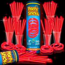 Glow Sticks with Neon Bracelets & Necklaces for Parties
