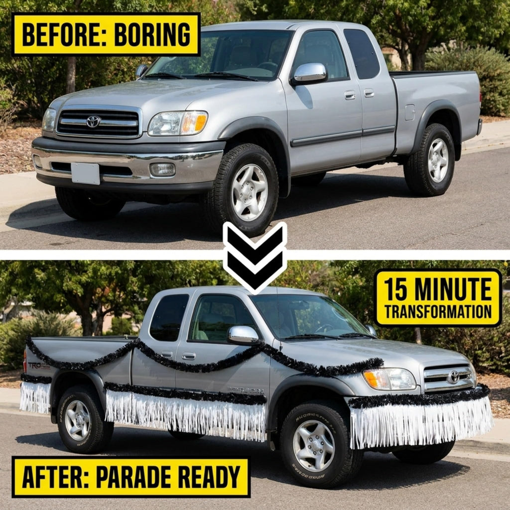 7-Piece Two-Color Vinyl Parade Truck Decorating Kit