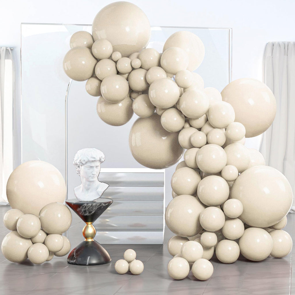 140-Piece Mixed-Size Balloon Pack for Party Decorations