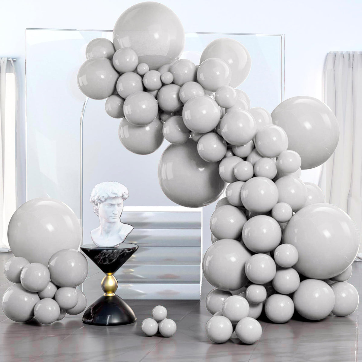 140-Piece Mixed-Size Balloon Pack for Party Decorations