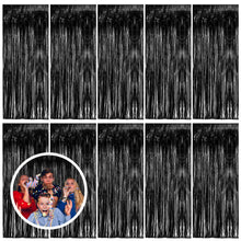Foil Fringe Streamer Backdrop Curtain for Party Events