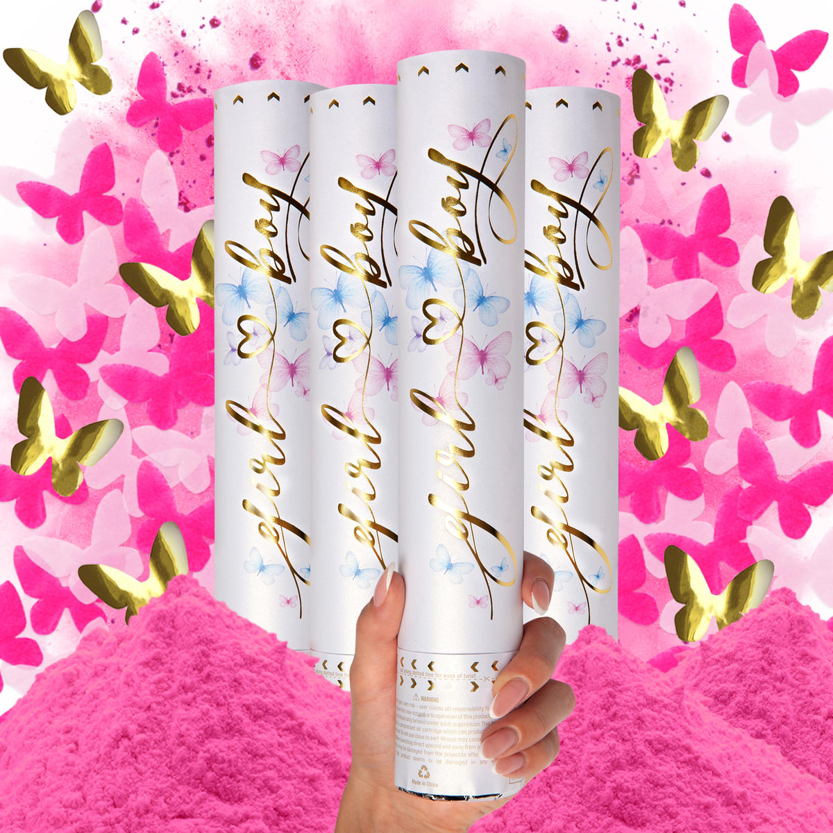 Confetti Cannon Party Poppers for Celebrations