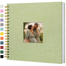 Linen Scrapbook Photo Album for Weddings & Memories