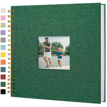 Linen Scrapbook Photo Album for Weddings & Memories