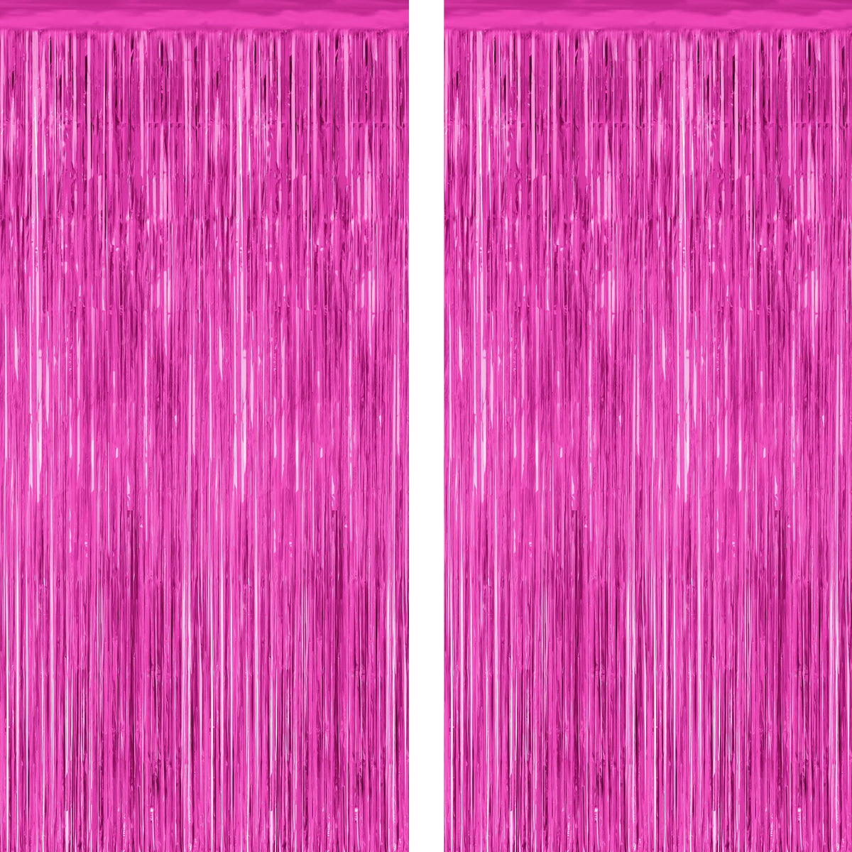 Colorful Foil Fringe Backdrop Curtain for Party Photos