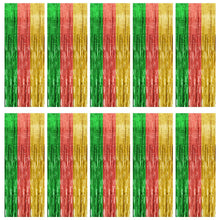 Foil Fringe Streamer Backdrop Curtain for Party Events