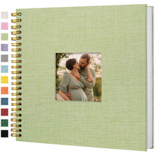 Linen Scrapbook Photo Album for Weddings & Memories