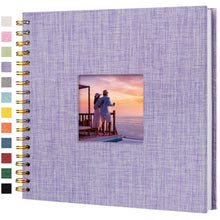 Linen Scrapbook Photo Album for Weddings & Memories
