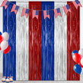Colorful Foil Fringe Backdrop Curtain for Party Photos