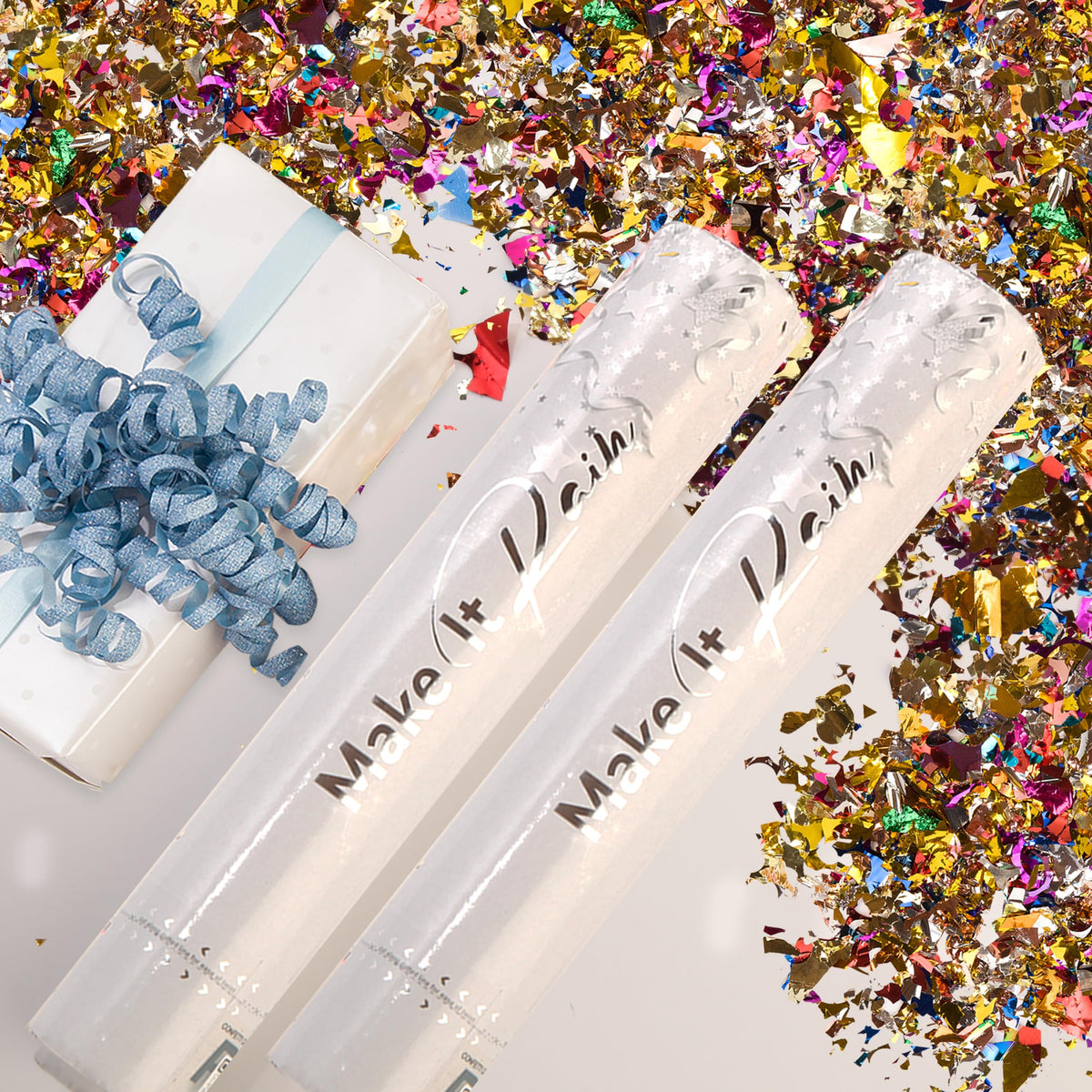 Confetti Cannon Party Poppers for Celebrations