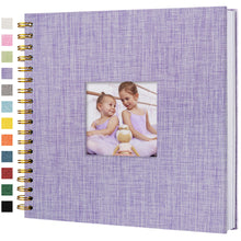 Linen Scrapbook Photo Album for Weddings & Memories